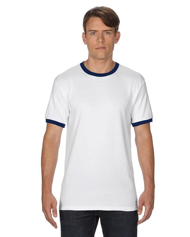 Adult DryBlend 5.6 oz. Ringer T-Shirt