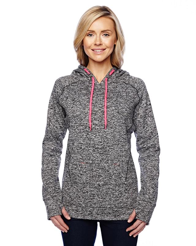 Ladies' Cosmic Contrast Fleece Hood