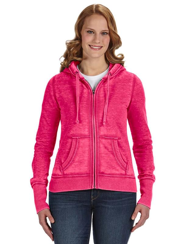 Ladies' Zen Full-Zip Fleece Hood