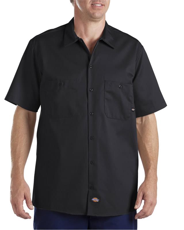 6 oz. Industrial Short-Sleeve Cotton Work Shirt