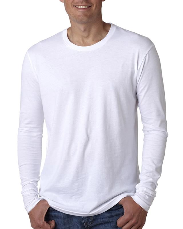 Men's Cotton Long-Sleeve Crew