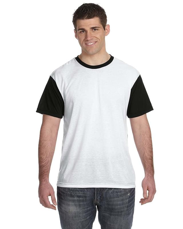 Adult SubliVie Adult Blackout Sublimation Polyester T-Shirt