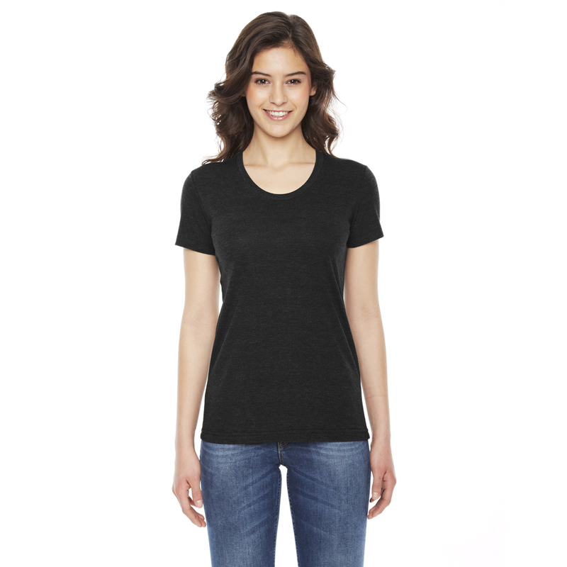 Ladies' Triblend Short-Sleeve Track T-Shirt