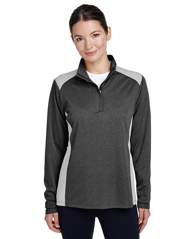 Ladies' Excel Mlange Interlock Performance Warm-up