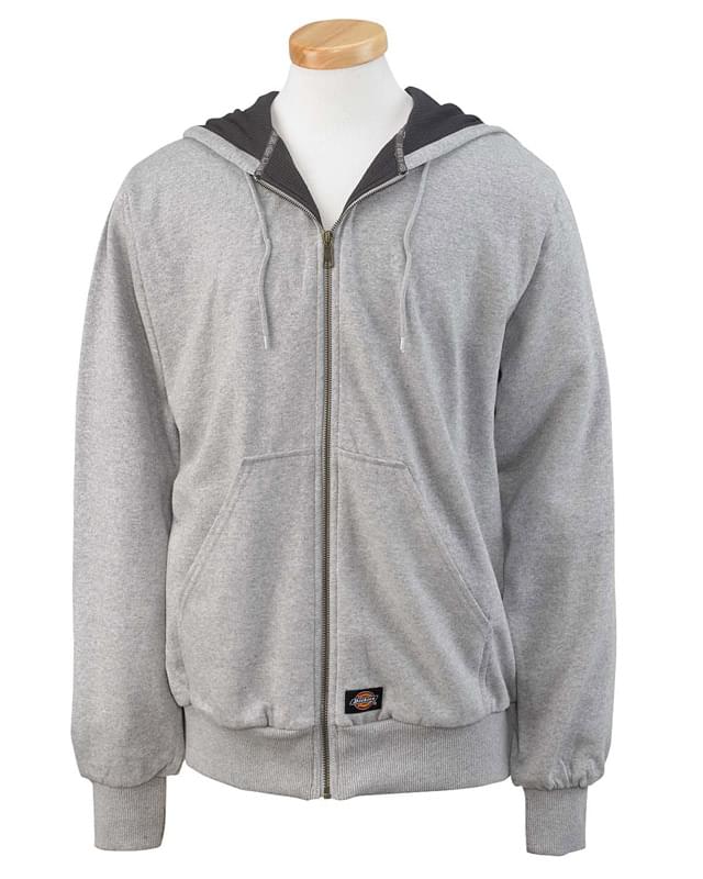 Men's 470 Gram Thermal-Lined Fleece Hooded Jacket